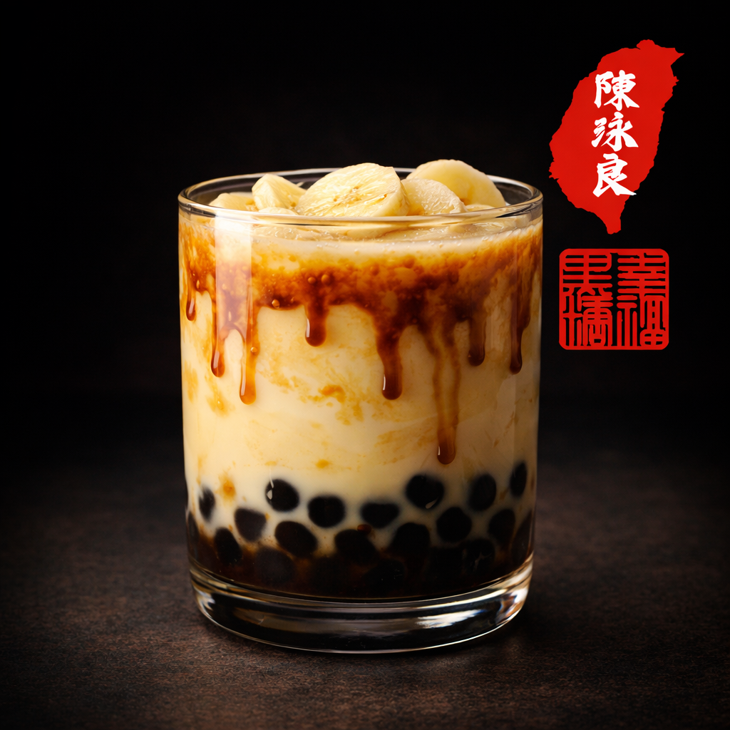 Brown Sugar Boba With Banana Milk Xing Fu Tang